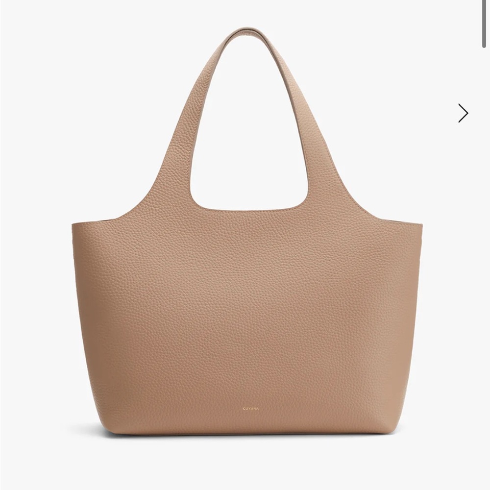 Cuyana system tote 13 inch. New! cappuccino